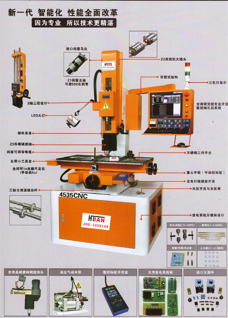 RX-4535CNC电火花穿孔机(图2)